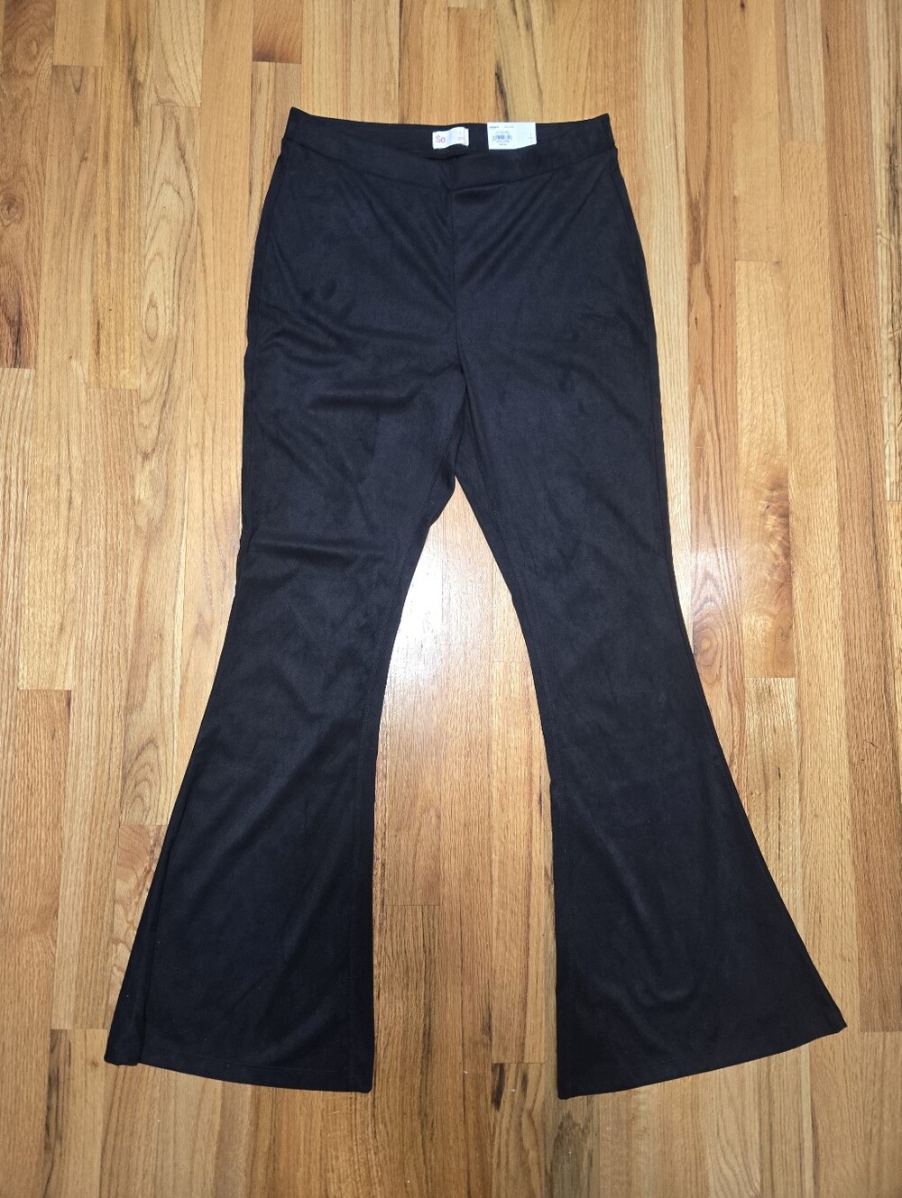 Kohl's So Black High Rise Flare Pants
